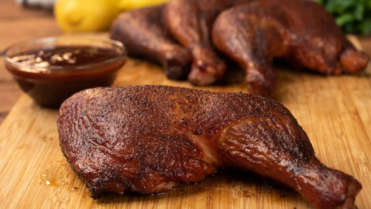 Smoked BBQ Chicken w/2 Sides